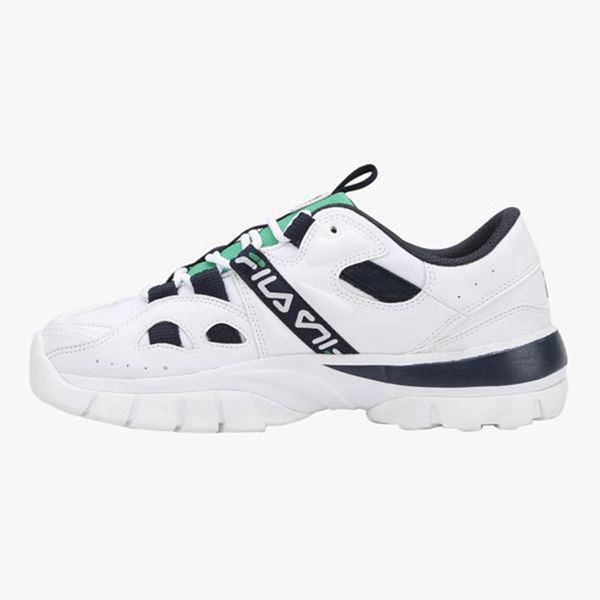 Fila Hit N Run 98 Men's Lifestyle Shoes - White/Navy,NZ 865-67950